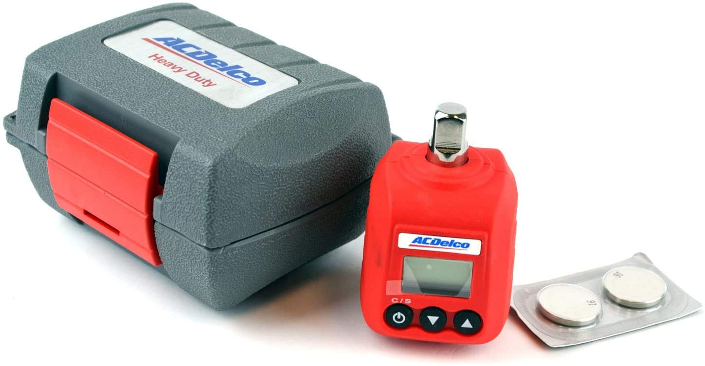 ACDelco 3/8” Digital Torque Adapter, 5.9-59 ft-lbs (8-80 Nm) Range, Audible Buzzer & LED Flash Notification, Includes ISO 6789 Calibration Certificate, ARM602-3 - Image 2