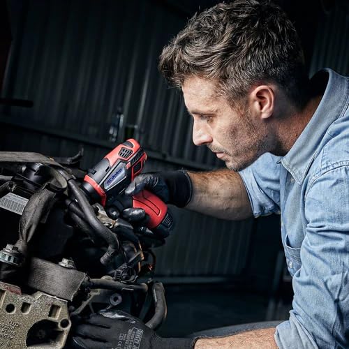 ACDelco 3/8 Power Impact Wrench 90ft-lbs, 3100 RPM, LED Light Cordless Li-ion 12V Max Compact Tool, Kit, Charger, G12 Series ARI12104 - Image 4