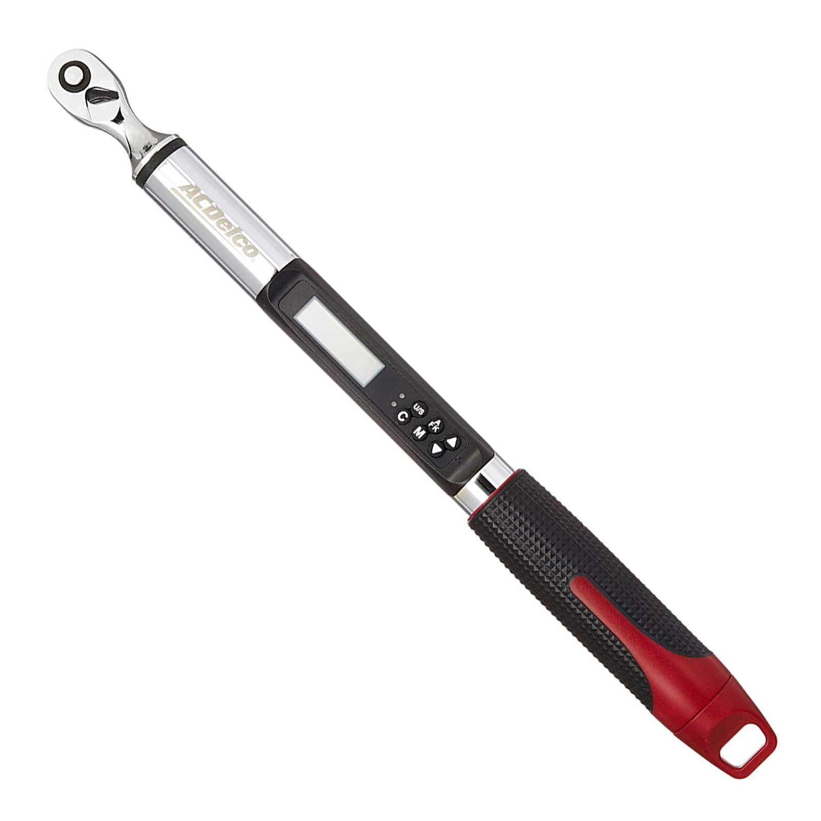 ACDelco ARM313-2A 1/4" Heavy Duty Angle Digital Torque Wrench with Buzzer and LED Flash Notification - ISO 6789 Standards with Certificate of Calibration