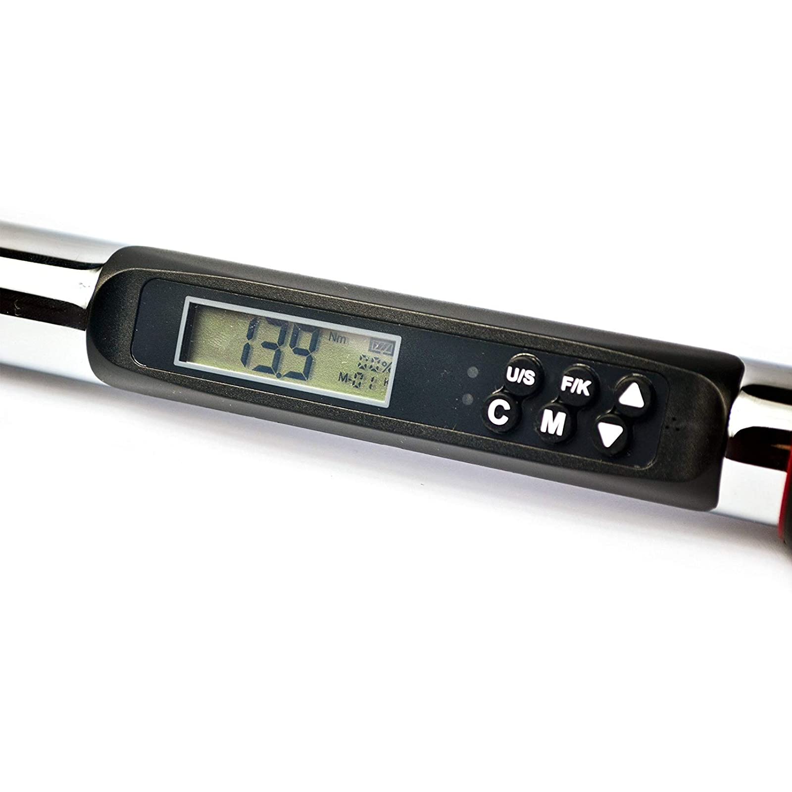 ACDelco ARM313-2A 1/4" Heavy Duty Angle Digital Torque Wrench with Buzzer and LED Flash Notification - ISO 6789 Standards with Certificate of Calibration - Image 3