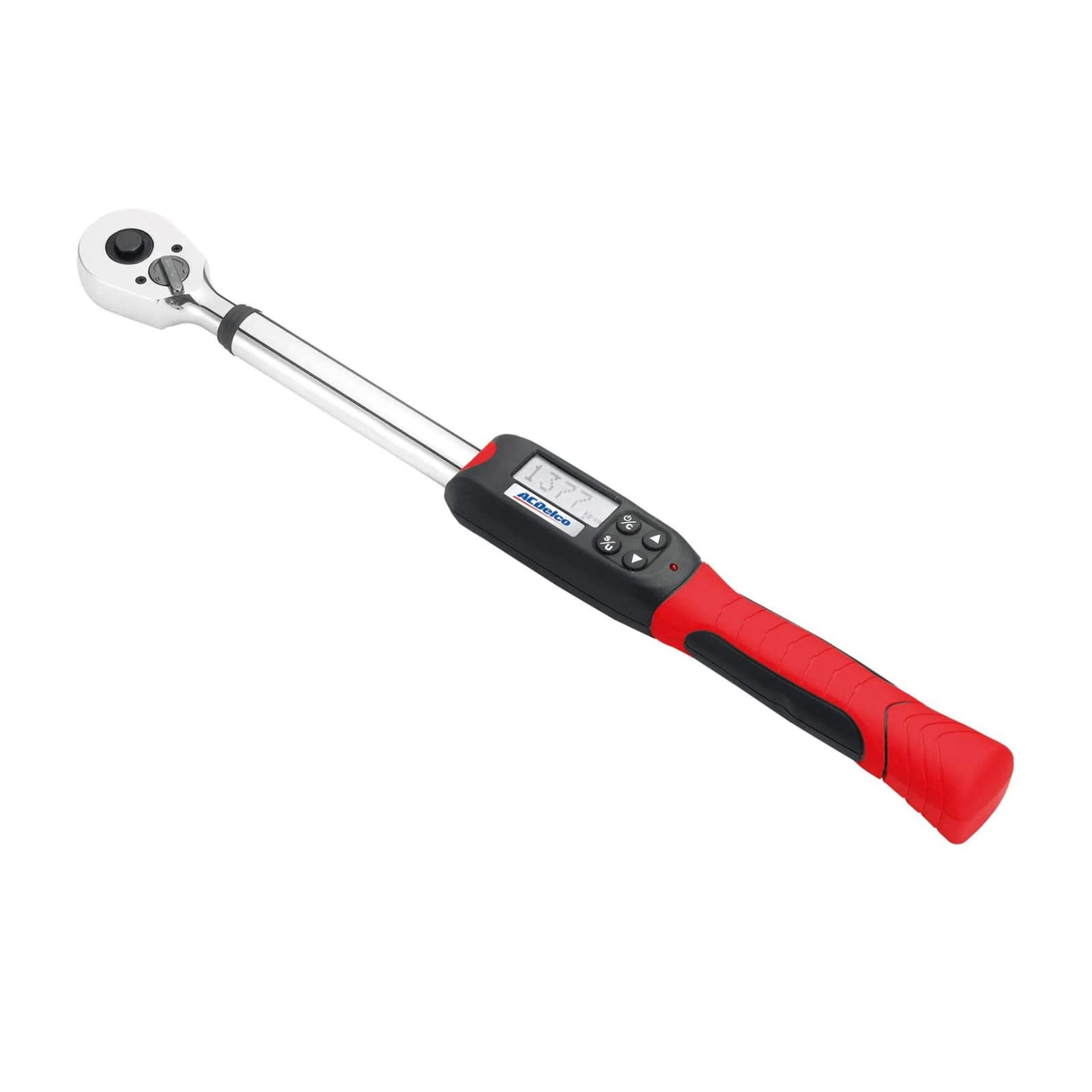 ACDelco ARM601-4 1/2” (14.8 to 147.5 ft-lbs.) Heavy Duty Digital Torque Wrench with Buzzer and LED Flash Notification – ISO 6789 Standards with Certificate of Calibration
