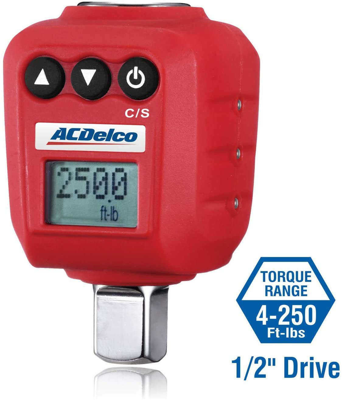 ACDelco ARM602-34A 3/8” & ½” Heavy Duty Digital Torque Adapter Combo Kit with Buzzer and LED Flash Notification – ISO 6789 Standards with Certificate of Calibration - Image 5