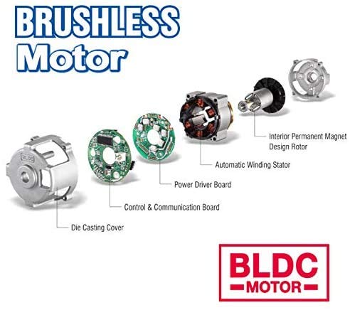 ACDelco G12 Series 2-Tool Combo Kit- 1/4" & 3/8" Brushless Ratchet Wrench, ARW12103-K8 - Image 5